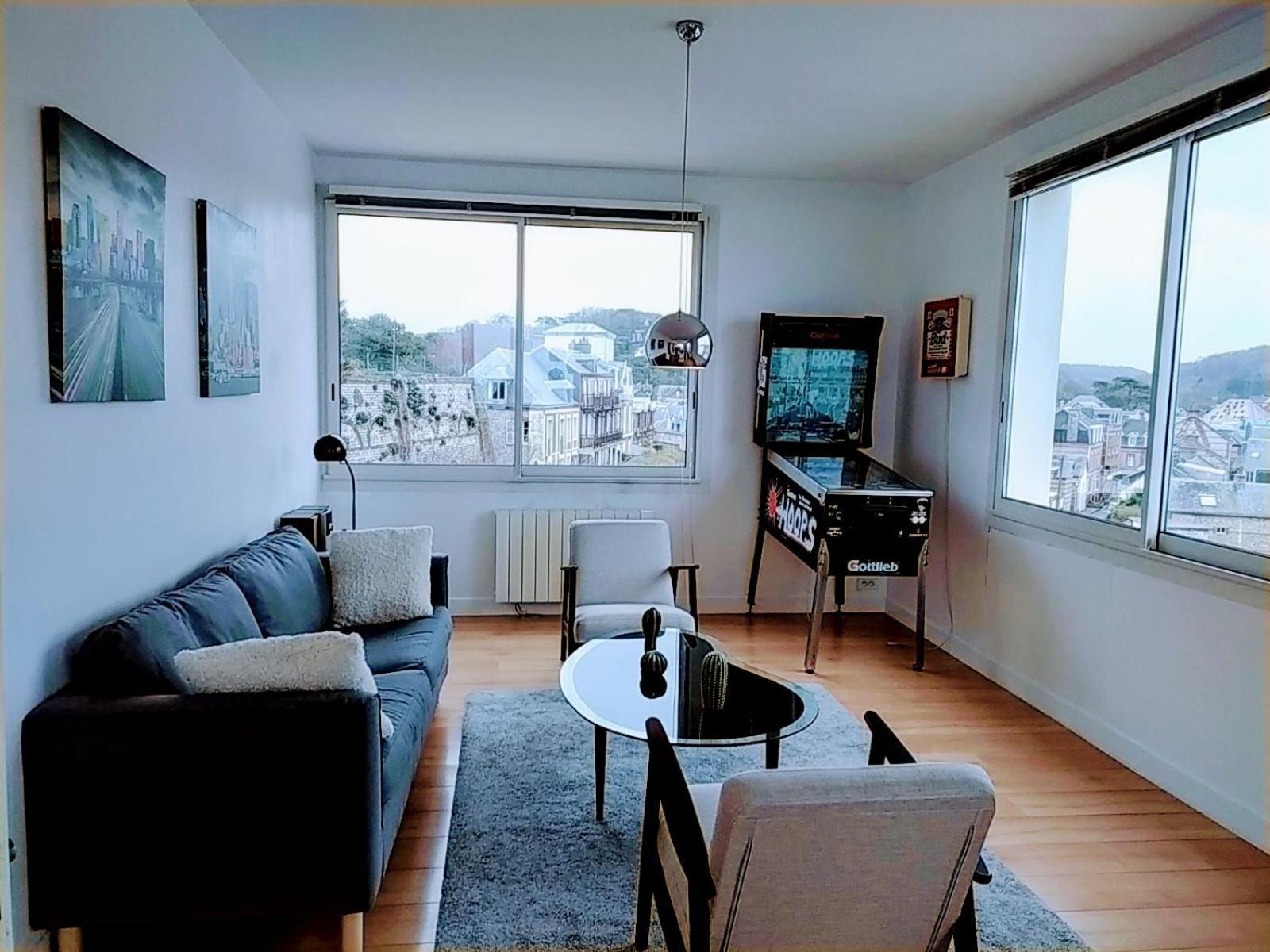 The View 120m2 Panoramic View Private Garage Etretat